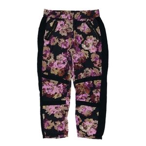 Lilka Small Huntington Beach Purple Floral Pants